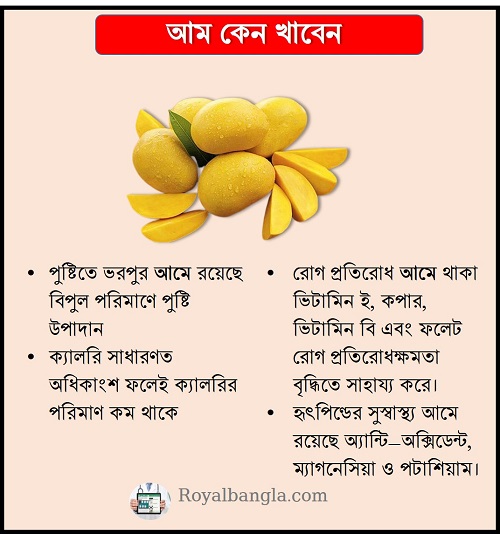 Health Benefits and nutrition of Mango