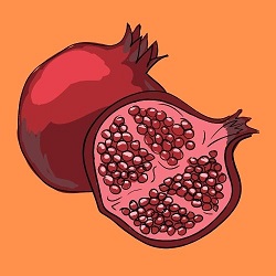 Pomegranate or Vedana